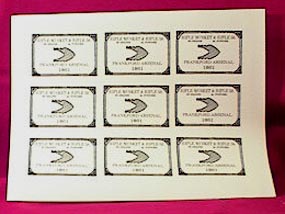 Frankford Arsenal Cartridge Pack Labels