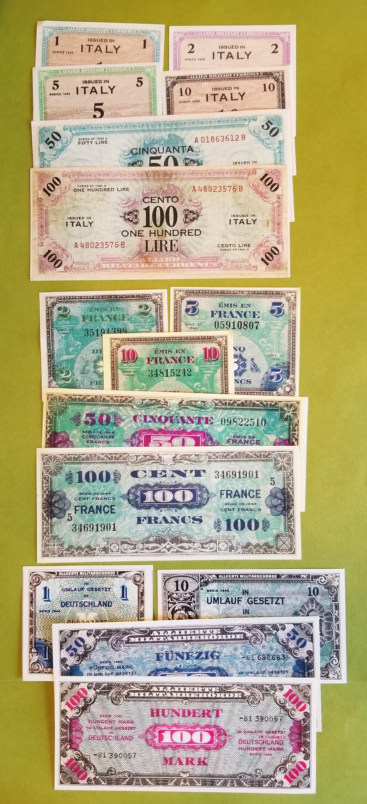 Allied Invasion Currency Set